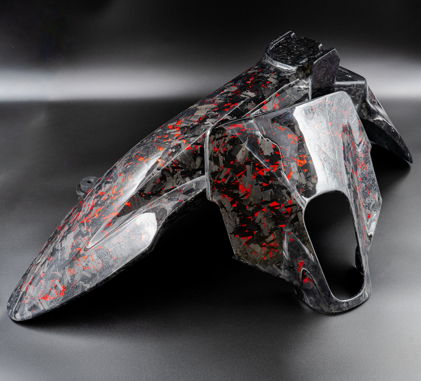 Carbon Kotflügel und Lichtmaske Stark Varg