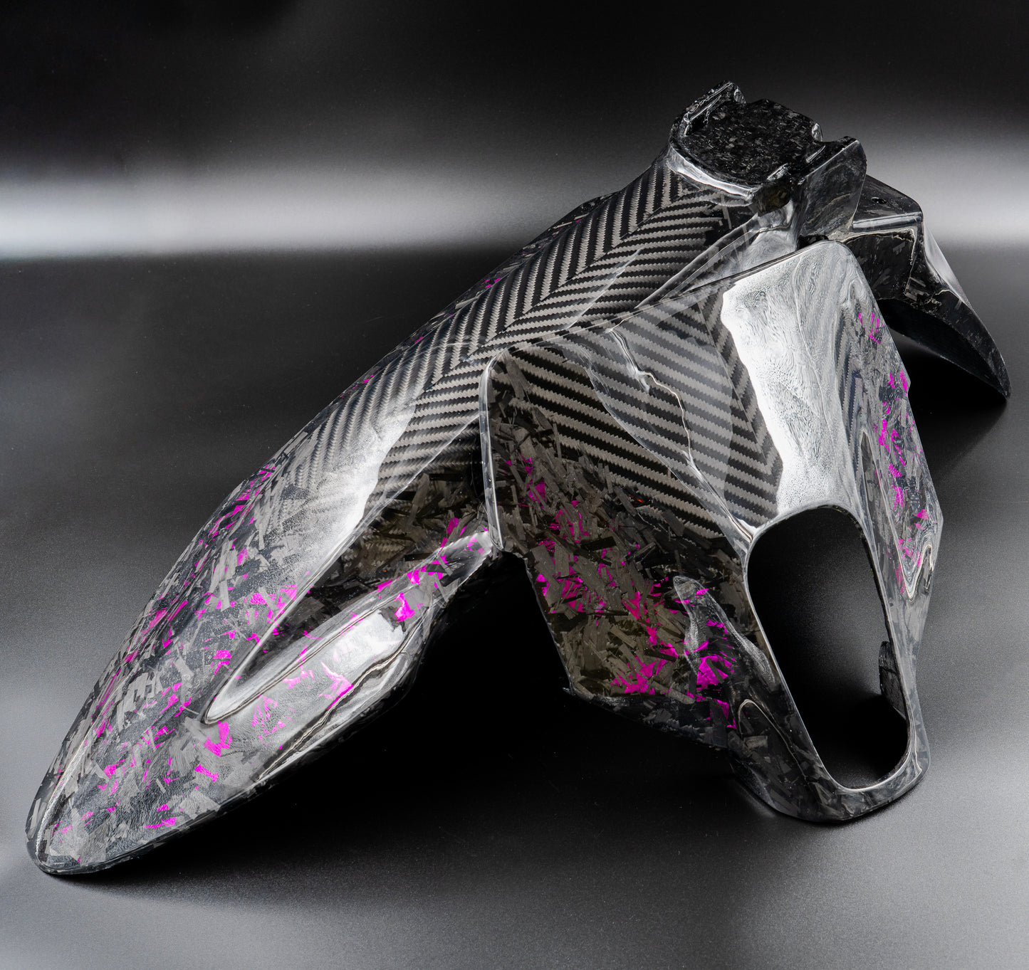 Carbon Kotflügel und Lichtmaske Stark Varg SM EX MX