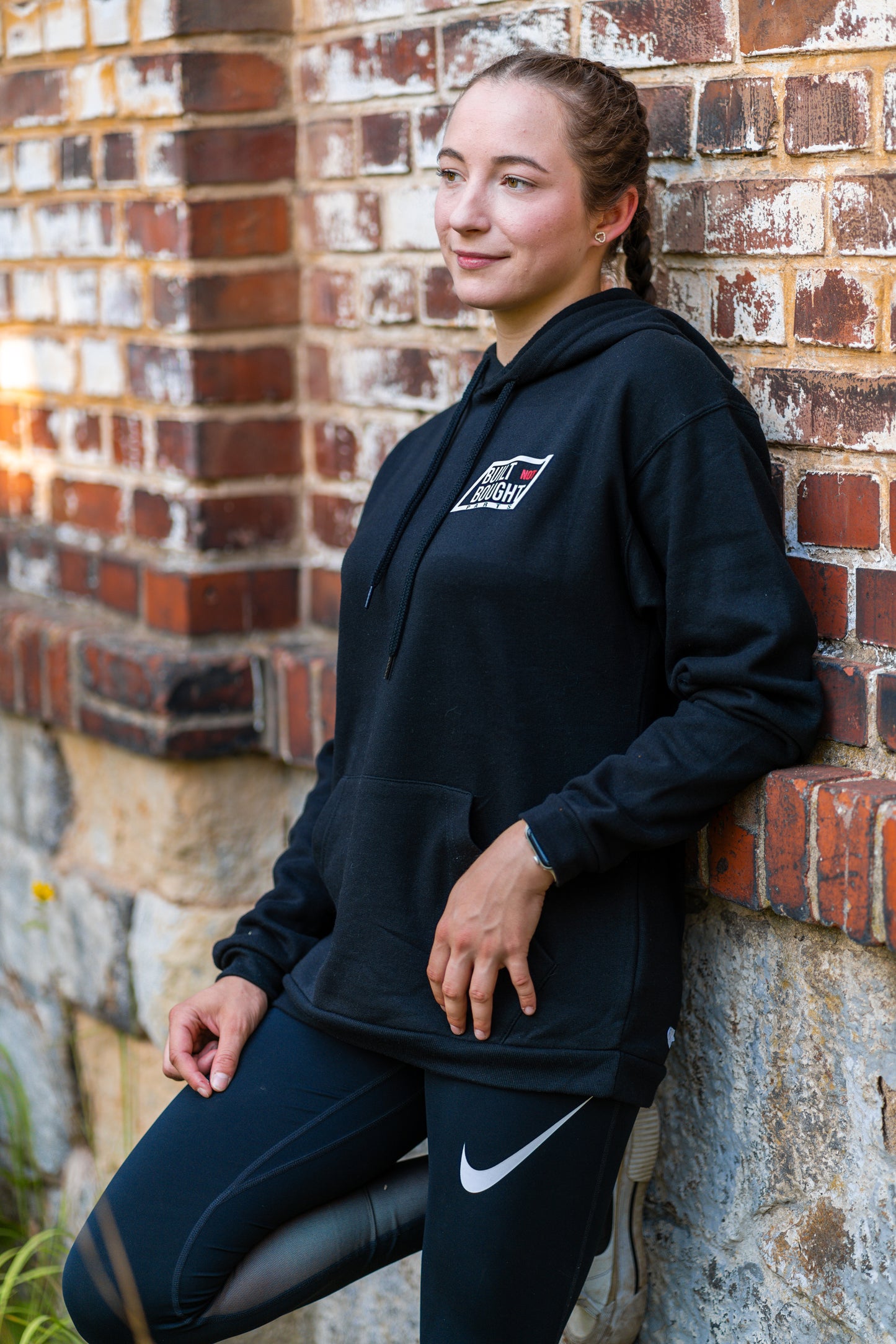 Hoodie schwarz