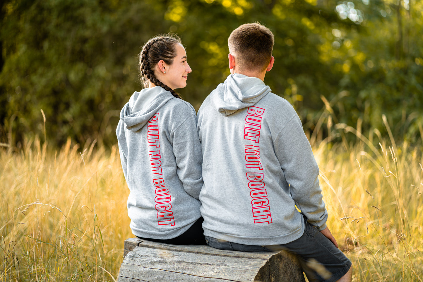 Hoodie grau