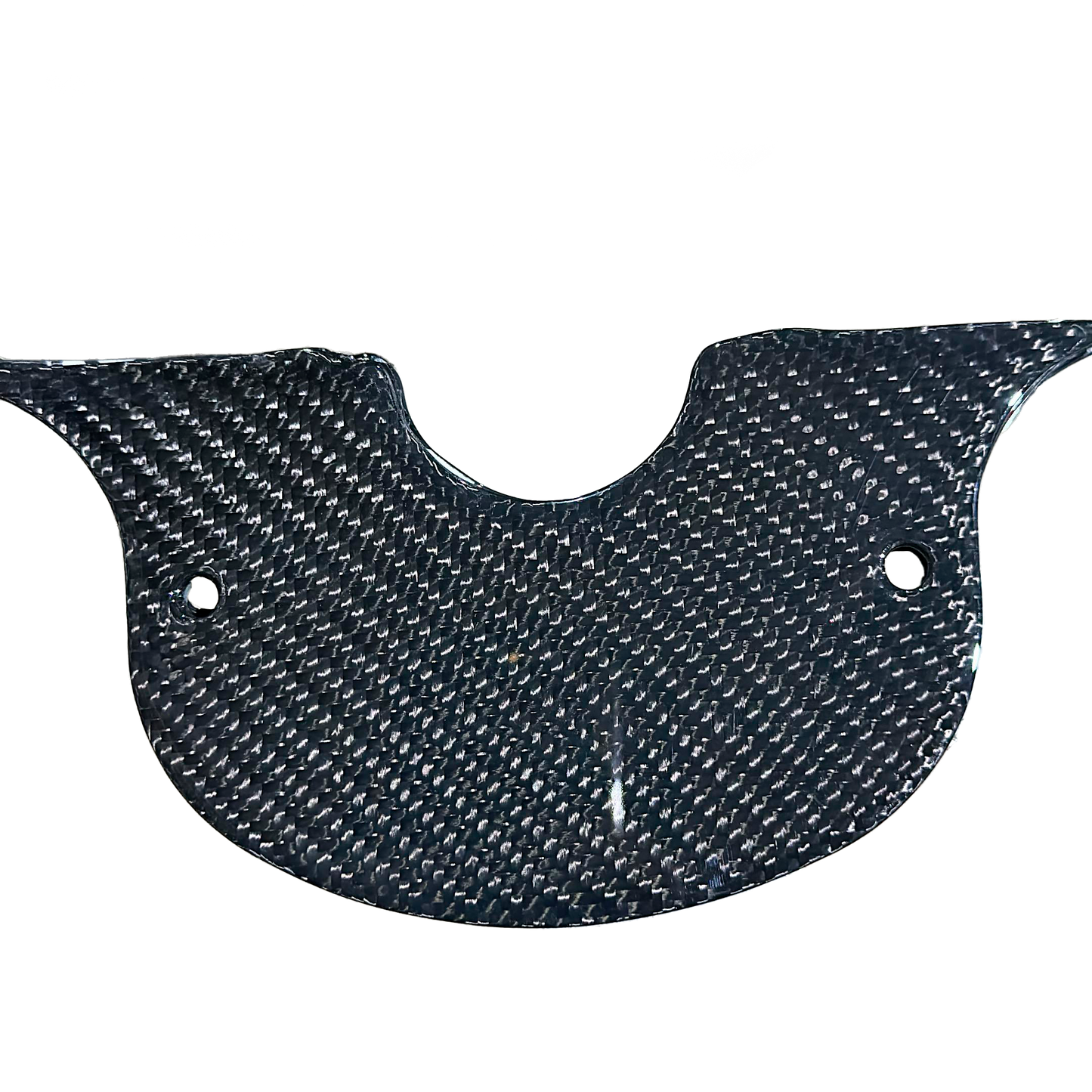 Knieblechabdeckung - classic Carbon / Köper